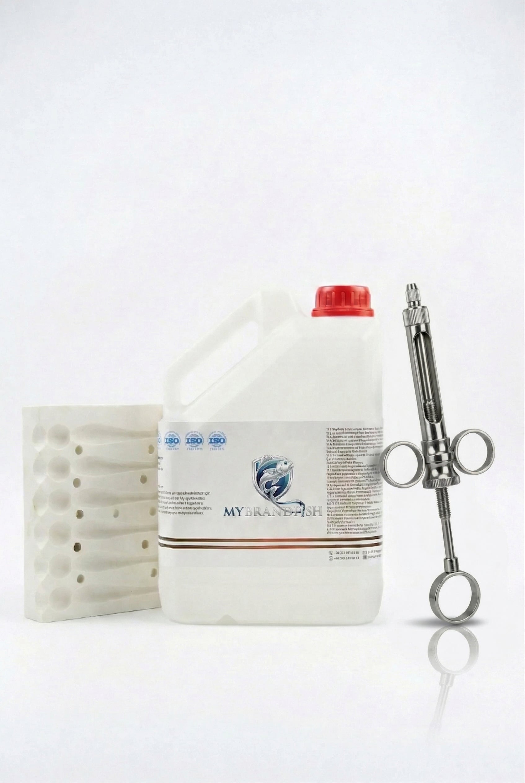 "Hızlı Üretim" Profesyonel Silikon Döküm Kiti (Kalıp + Hammadde + Enjektör)