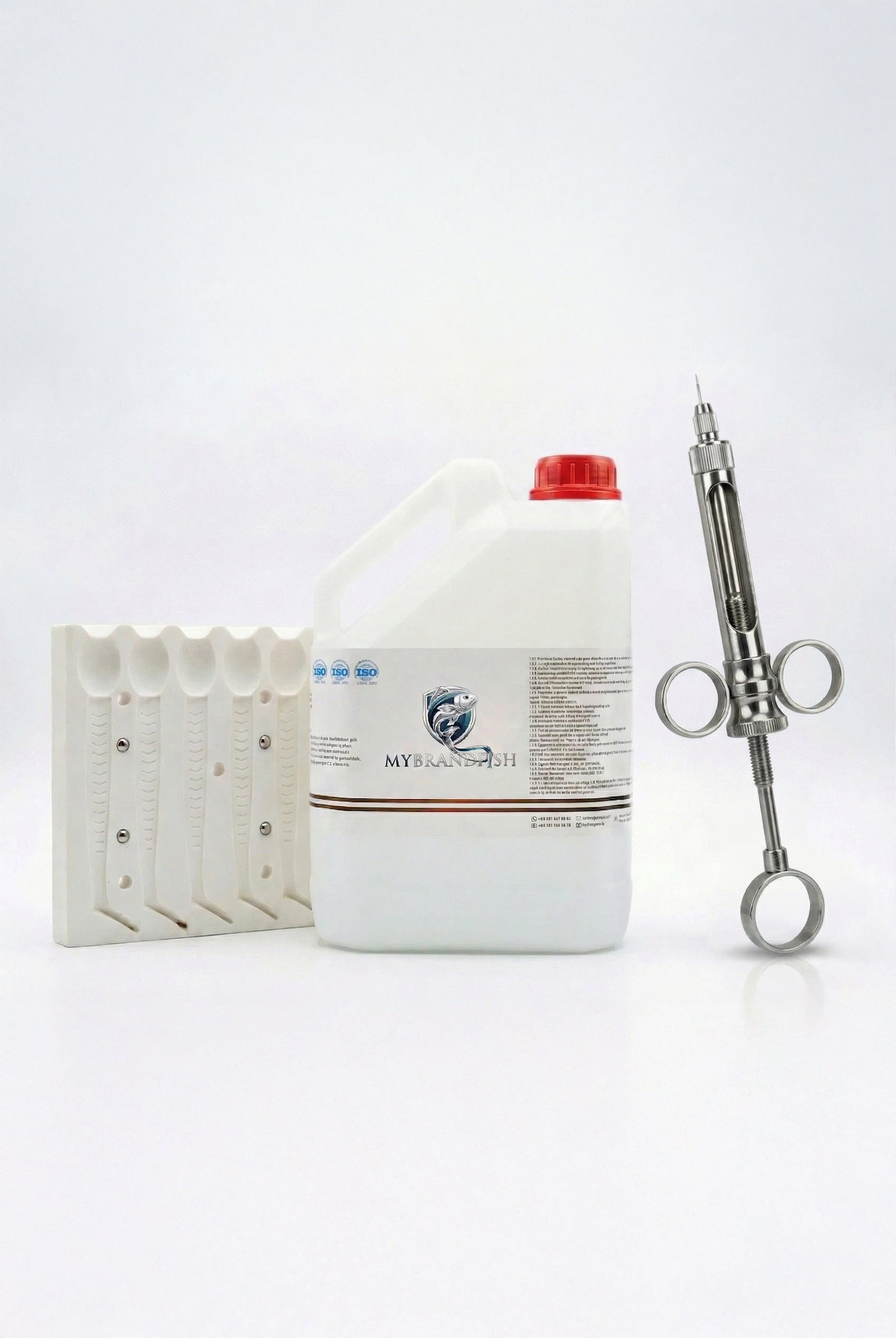 "Hızlı Üretim" Profesyonel Silikon Döküm Kiti (Kalıp + Hammadde + Enjektör)