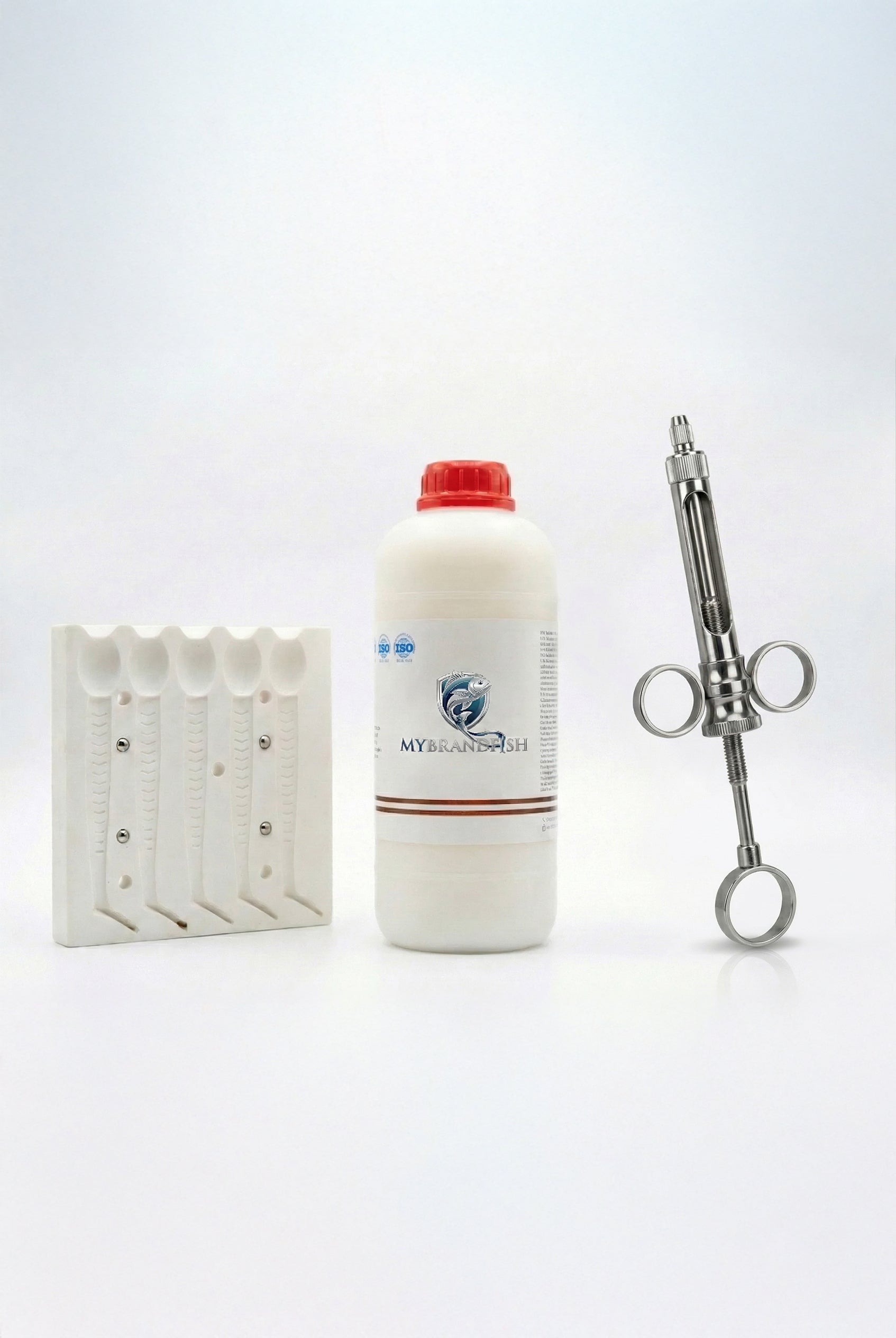 "Hızlı Üretim" Profesyonel Silikon Döküm Kiti (Kalıp + Hammadde + Enjektör)